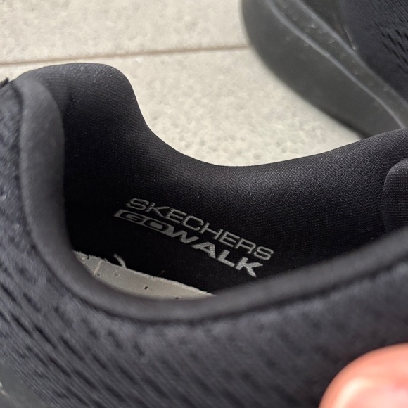 Skechers Black Go Walk Sneakers - Picture 2 of 12